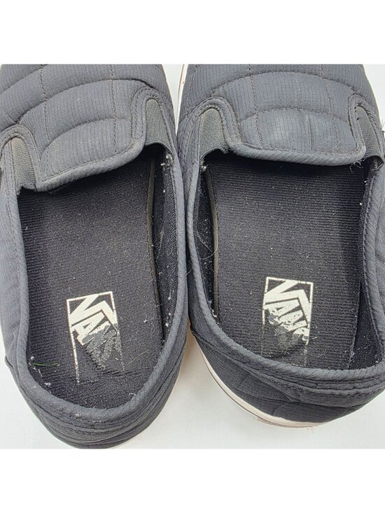 Vans Snow Lodge Slipper Vansguard Mens Size 8 Black Quilted Slip On Shoes main image 12